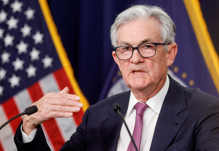 US　Fed　Chair　Jerome　Powell　(File　photo,　courtesy　of　Reuters,　Yonhap)