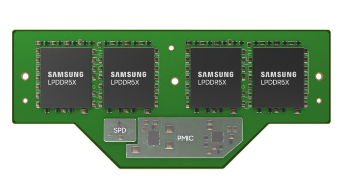 Samsung Electronics' LPCAMM (Courtesy of Samsung Electronics)