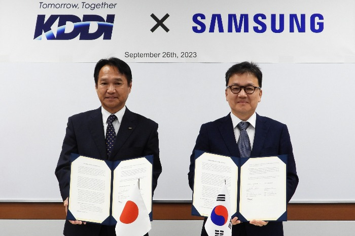 Samsung,　Japan's　KDDI　co-work　for　5G　network　slicing　tech