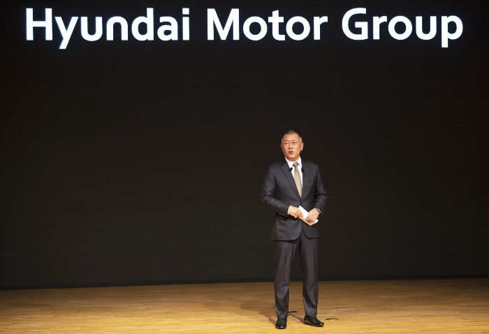 Chung Euisun will mark his third anniversary as Hyundai Motor Group chairman on Oct. 14, 2023