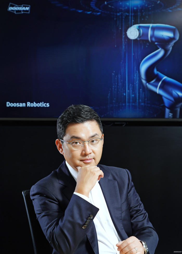 Doosan Robotics CEO Ryu Junghoon, known in the West as William Ryu