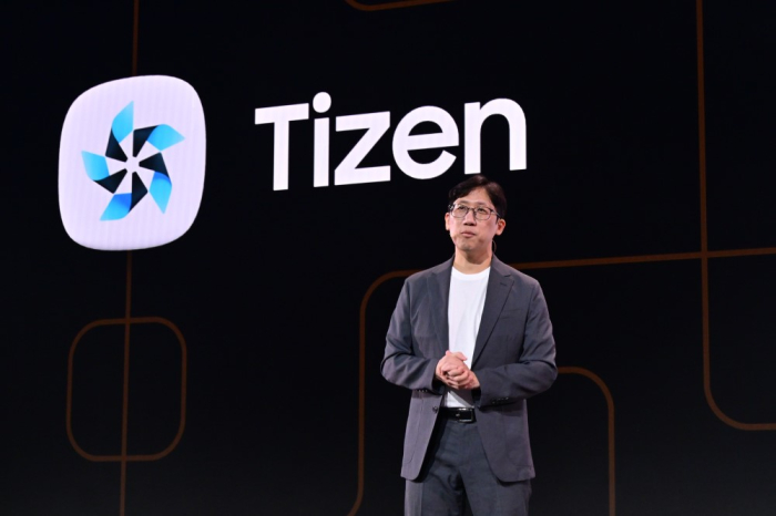 Kwon Ho-bum, vice president of Platform Team at Samsung Research, speaks at Samsung Developer Conference 2023