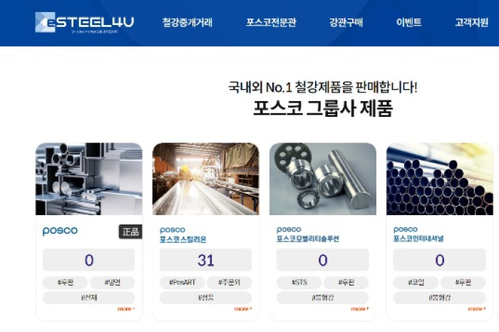 S.Korea’s　petrochemical,　steel　firms　open　online　shopping　malls