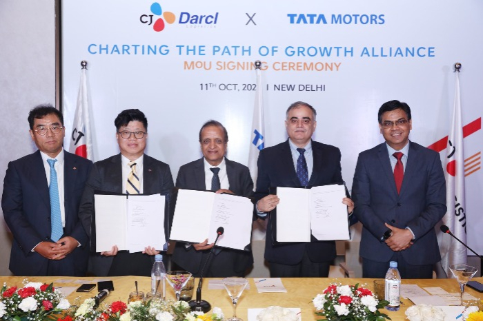CJ　Logistics　reinforces　ties　with　India’s　Tata　Motors