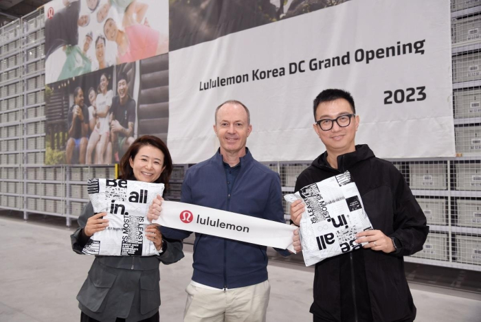 Lululemon　opens　logistics　center　in　S.Korea　