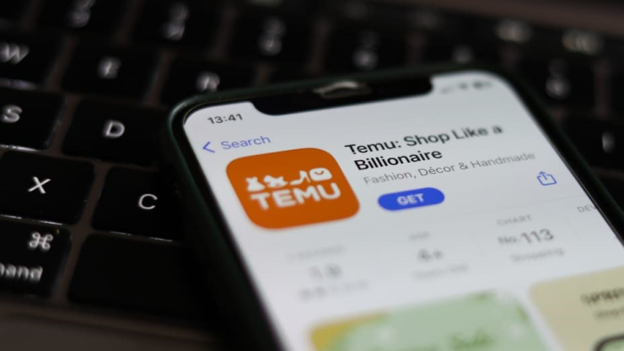 Temu　is　a　popular　Chinese　e-commerce　platform　(Courtesy　of　Getty　Images)