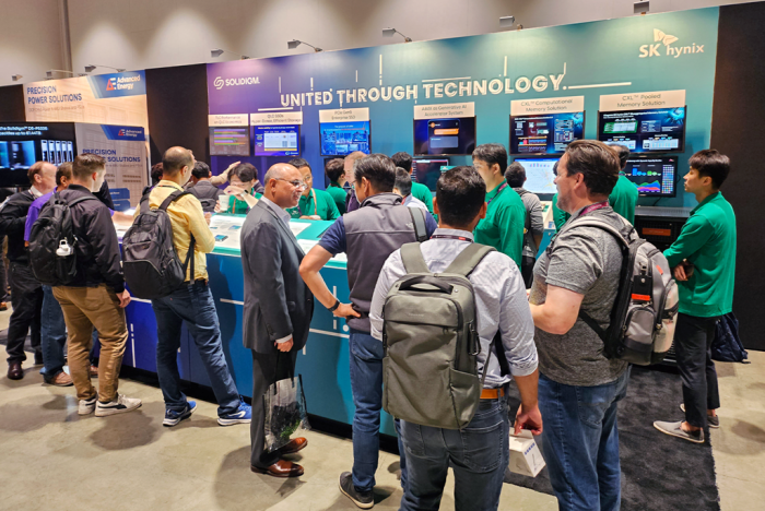 SK Hynix showcases its cutting-edge memory chips technologies at the OCP Global Summit 2023