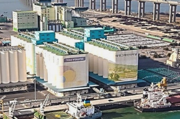 Taeyoung　Industry　grain　terminals　(Courtesy　of　TY　Holdings) 
