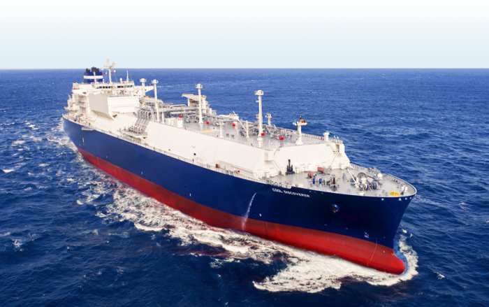 HD Hyundai Heavy Industries LNG carrier (File photo, courtesy of HD Hyundai)