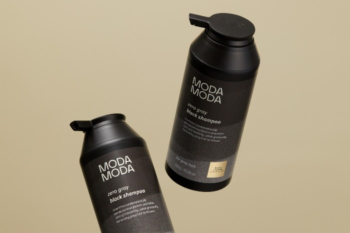 S.Korea’s　ModaModa　unveils　new　hair　darkening　shampoo