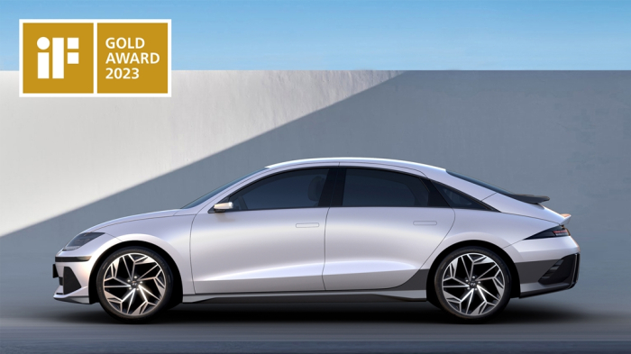 Hyundai　Motor's　IONIQ　6　wins　the　2023　iF　Design　Award