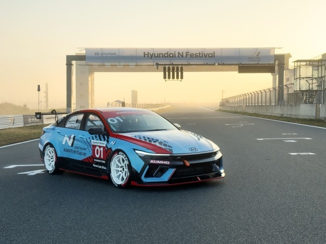 Hyundai　Motor's　Avante　N1　Cup　Car