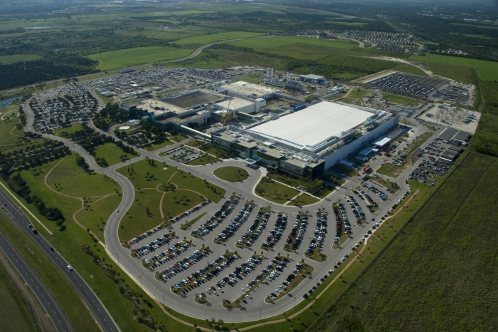Samsung　Electronics'　semiconductor　plant　in　Austin,　Texas
