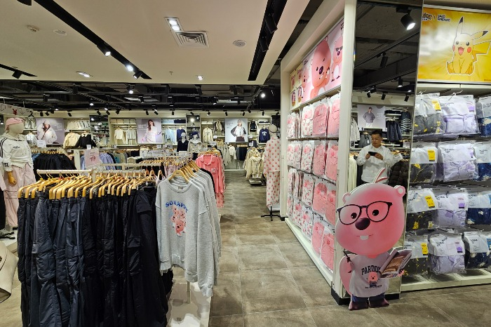 A SPAO brand store in a Shanghai shopping mall (Courtesy of E-Land)