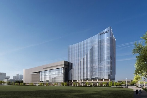 A three-dimensional picture of Sartorius Songdo Campus
