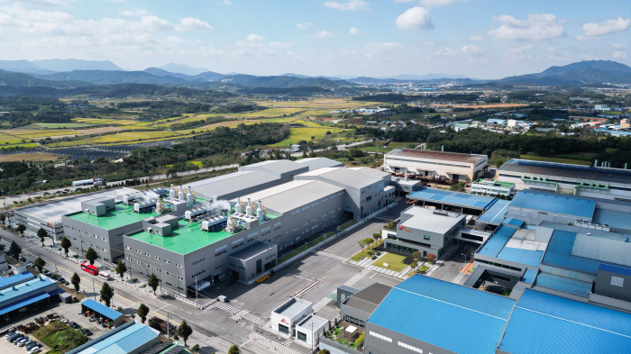 SK Nexilis' production complex in Jeongup, North Jeolla Province