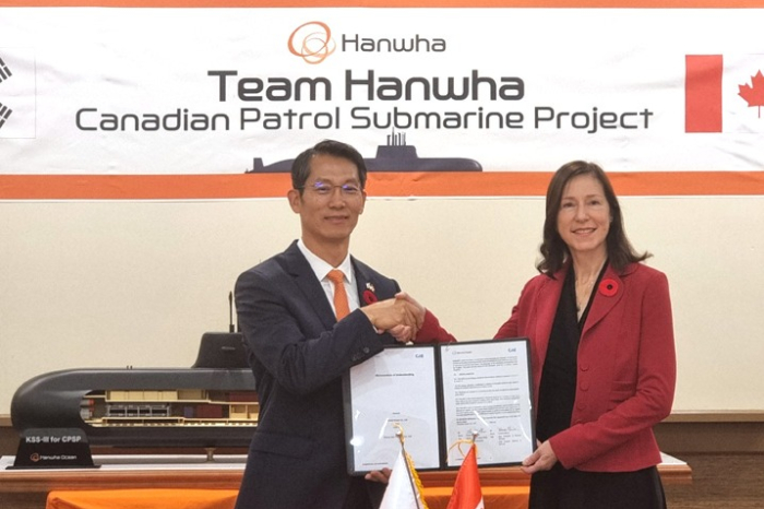 Hanwha　Ocean　to　join　Canadian　patrol　submarine　project　