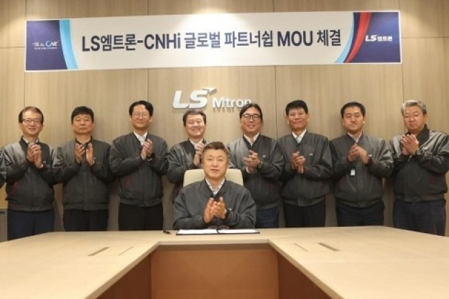 LS　Mtron　partners　with　global　agricultural　giant　CNHi