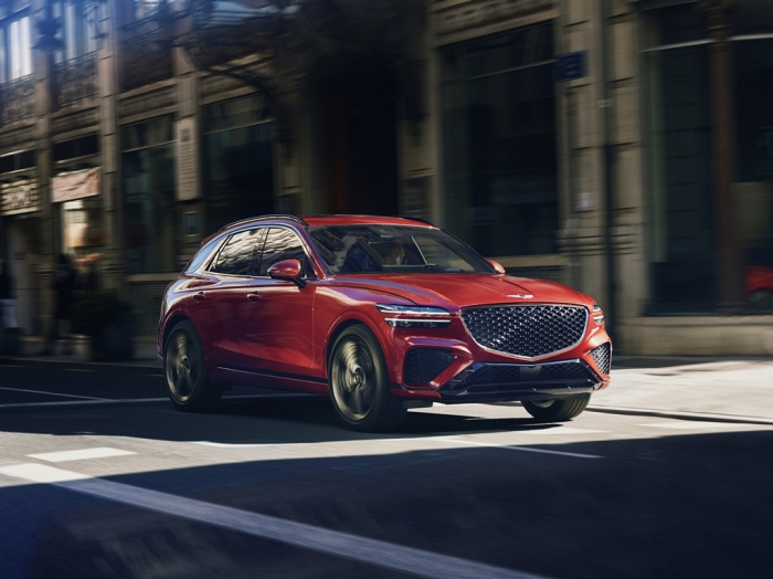 The Genesis GV70 (File photo, courtesy of Yonhap)