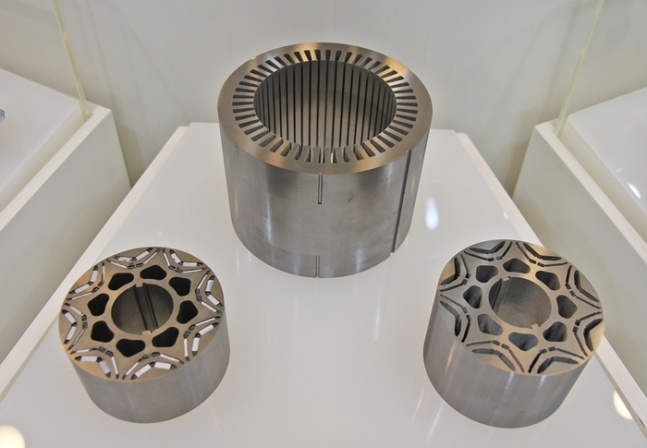 POSCO International's motor cores, key components of electric vehicles and hydrogen cars