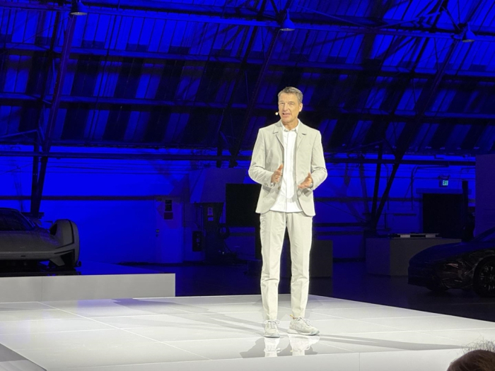 Polestar CEO Thomas Ingenlath at Polestar Day in Santa Monica unveils the company's growth vision