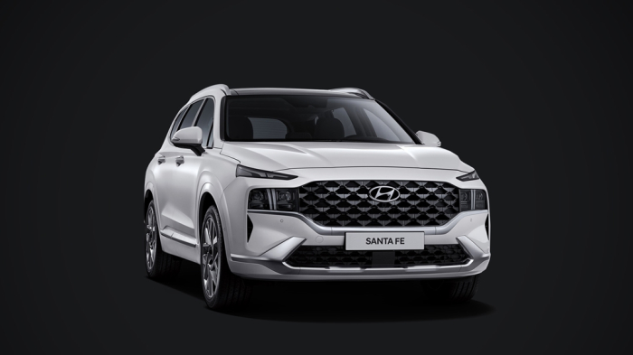 The Hyundai Santa Fe Hybrid