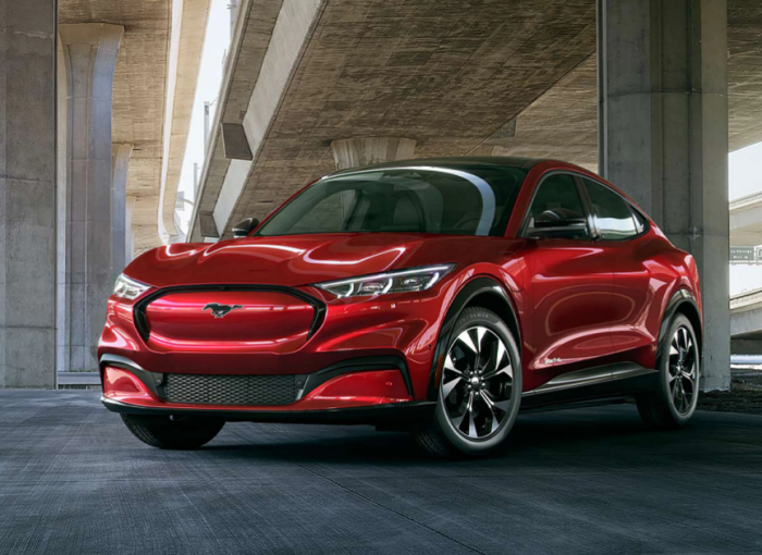 Mustang Mach-E, a Ford EV, uses LG Energy Solution batteries