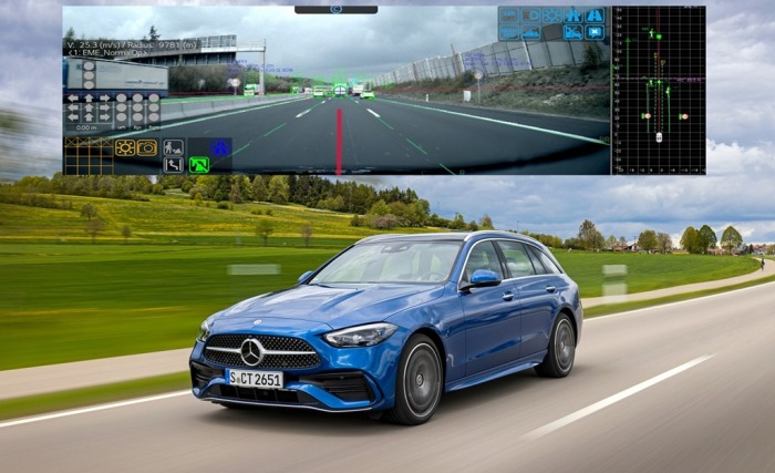 LG supplies automotive displays and infotainment systems to Mercedes-Benz