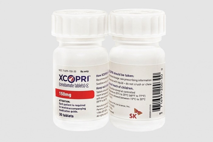 SK　sells　Cenobamate　under　the　brand　name　Xcopri