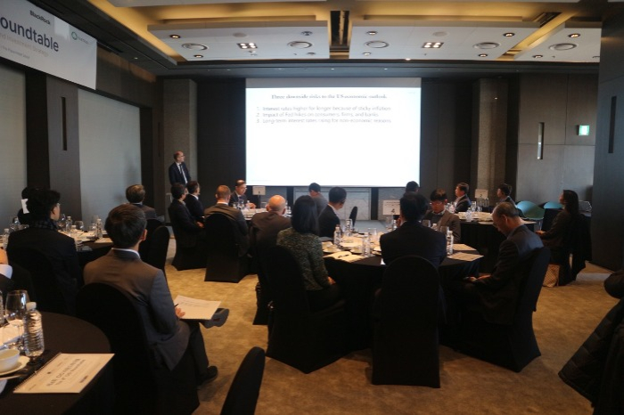 Investors' roundtable hosted by The Korea Economic Daily in Seoul on Nov. 10