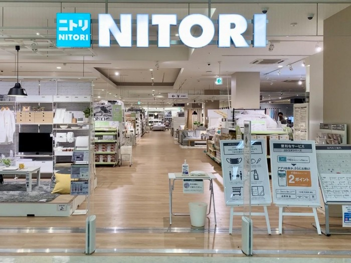 Nitori's　first　store　in　South　Korea　is　within　an　E-Mart　outlet　in　northern　Seoul