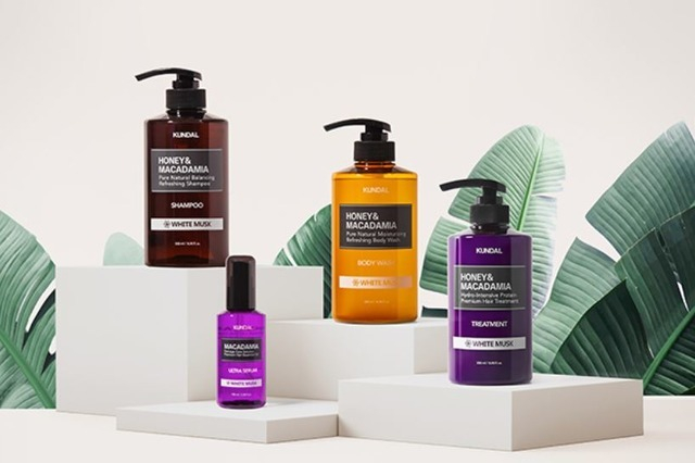 Kundal's hair and body wash products (Courtesy of The Skinfactory)