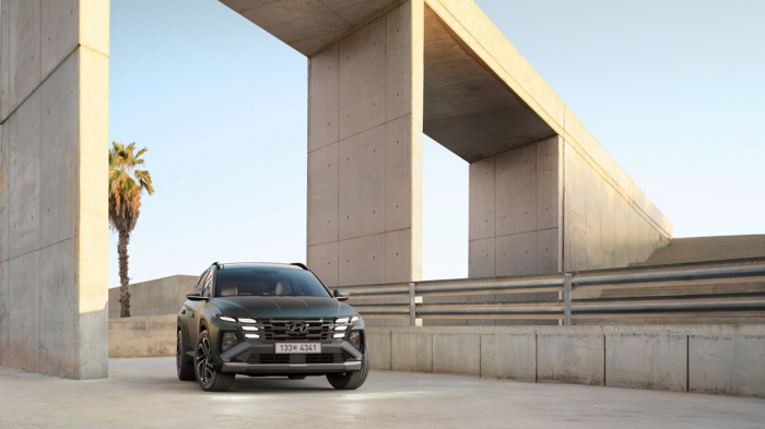 Hyundai　unveils　the　design　of　its　new　Tucson　SUV