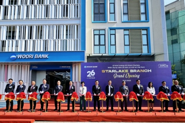 Woori　Bank　Vietnam　opens　PB　branch　in　Hanoi　