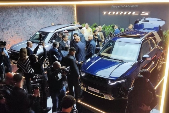 KG Mobility unveils Torres in Egypt