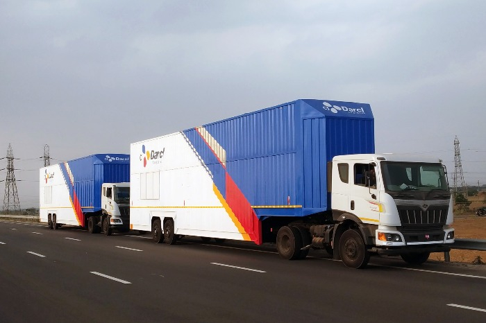 CJ　Darcl　trucks　(Courtesy　of　CJ　Logistics)