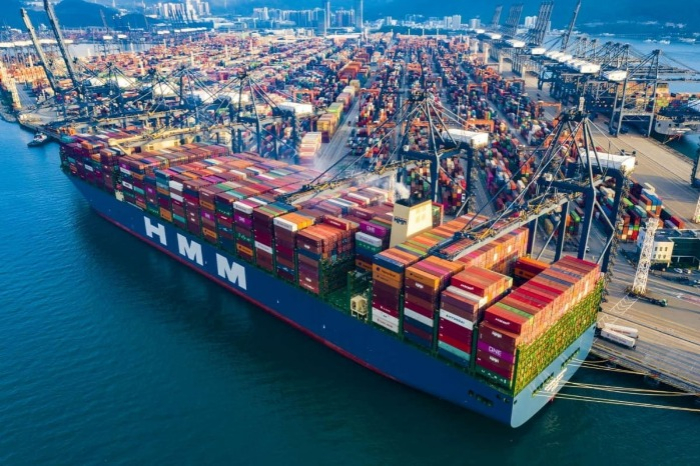 HMM's container vessel (Courtesy of HMM)