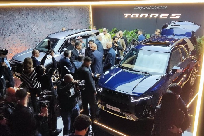 Torres'　launch　in　Egypt　(Courtesy　of　KG　Mobility)