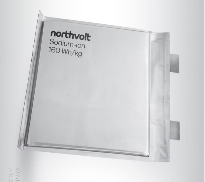 Northvolt's　sodium-ion　battery　(Photo　captured　from　Northvolt's　website)