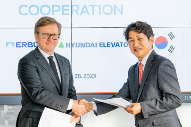 Hyundai　Elevator,　ERBUD　forge　partnership　for　Ukraine's　rebuilding　efforts　