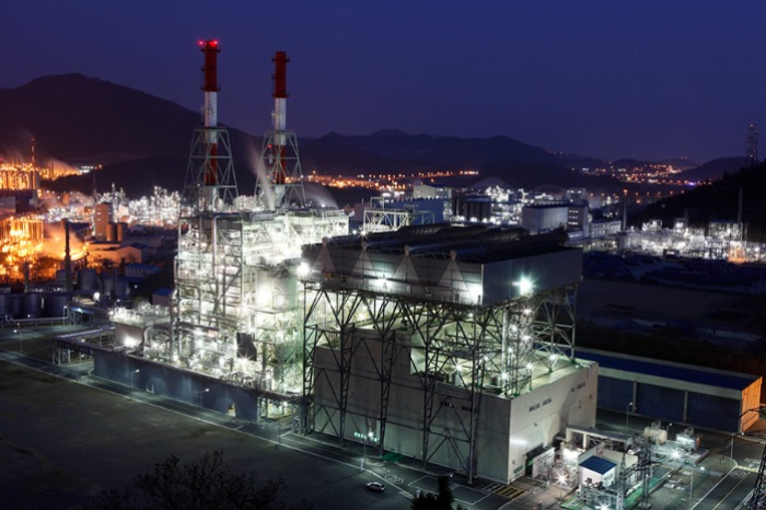 Kumho　Petrochemical's　second　energy　production　campus　in　Yeosu,　South　Jeolla　Province　(Courtesy　of　Kumho　Petrochemical)