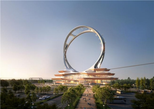 A　rendering　of　the　Seoul　Twin　Eye　project