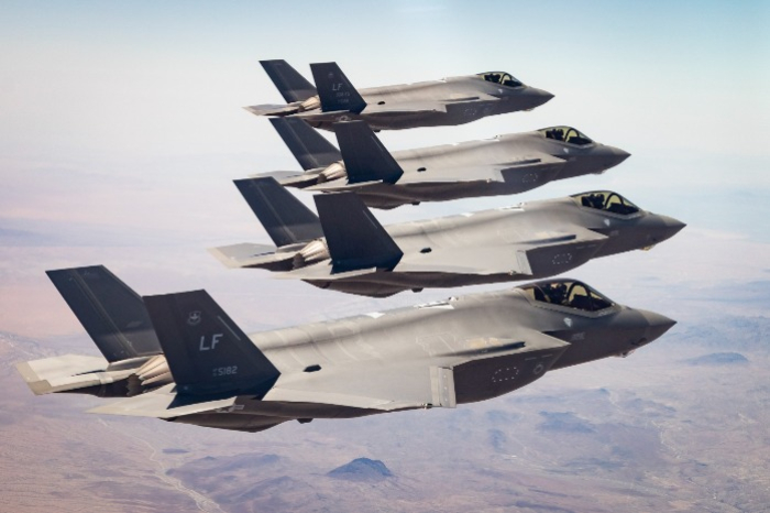  Lockheed　Martin　F-35As　(Courtesy　of　Lockheed　Martin)