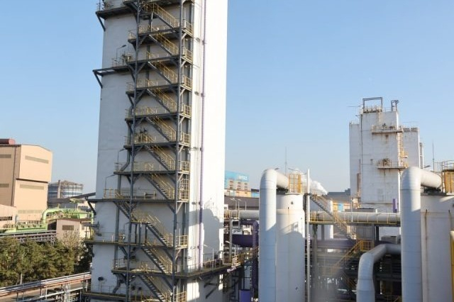 A view of POSCO oxygen plant in Pohang, North Gyeongsang Province