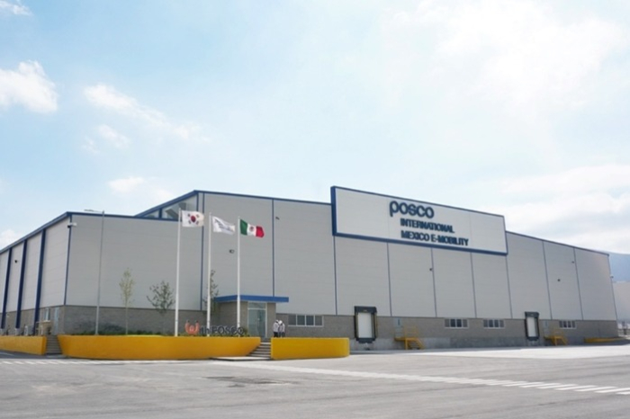 POSCO　International's　motor　core　factory　in　Mexico　(Courtesy　of　POSCO　International)