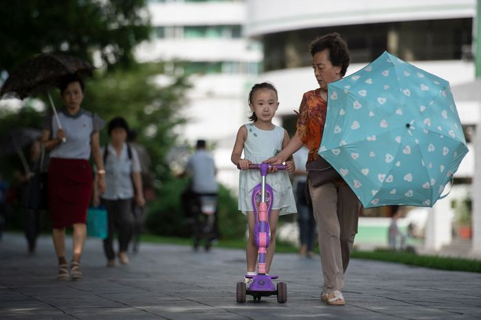 North　Korea’s　birthrate　has　slipped　over　the　past　few　decades. PHOTO: KIM　WON　JIN/AGENCE　FRANCE-PRESSE/GETTY　IMAGES