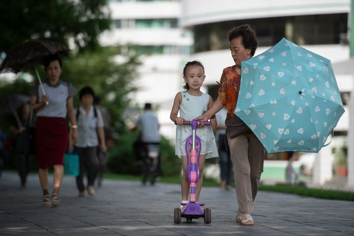 North Korea’s birthrate has slipped over the past few decades. PHOTO: KIM WON JIN/AGENCE FRANCE-PRESSE/GETTY IMAGES