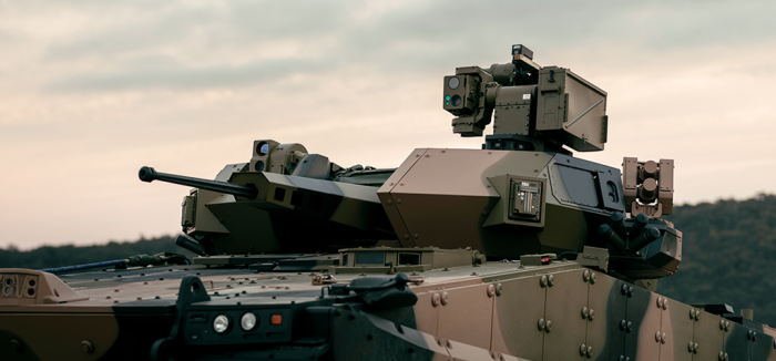 Hanwha　Aerospace　armored　vehicle　Redback　(Courtesy　of　Hanwha　Defense　Australia)