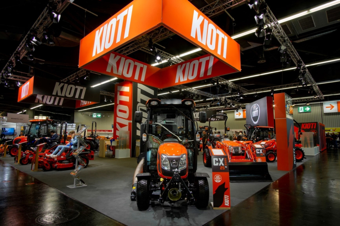 Daedong's　agricultural　machines　sell　under　the　KIOTI　brand　globally