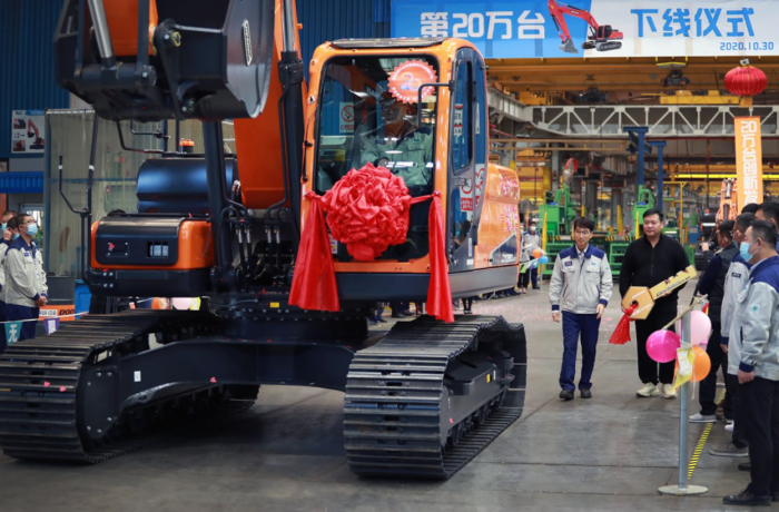Hyundai Infracore's plant in Yantai, China